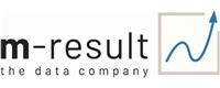 Logo m-result - the data company GmbH