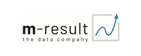Logo m-result - the data company GmbH