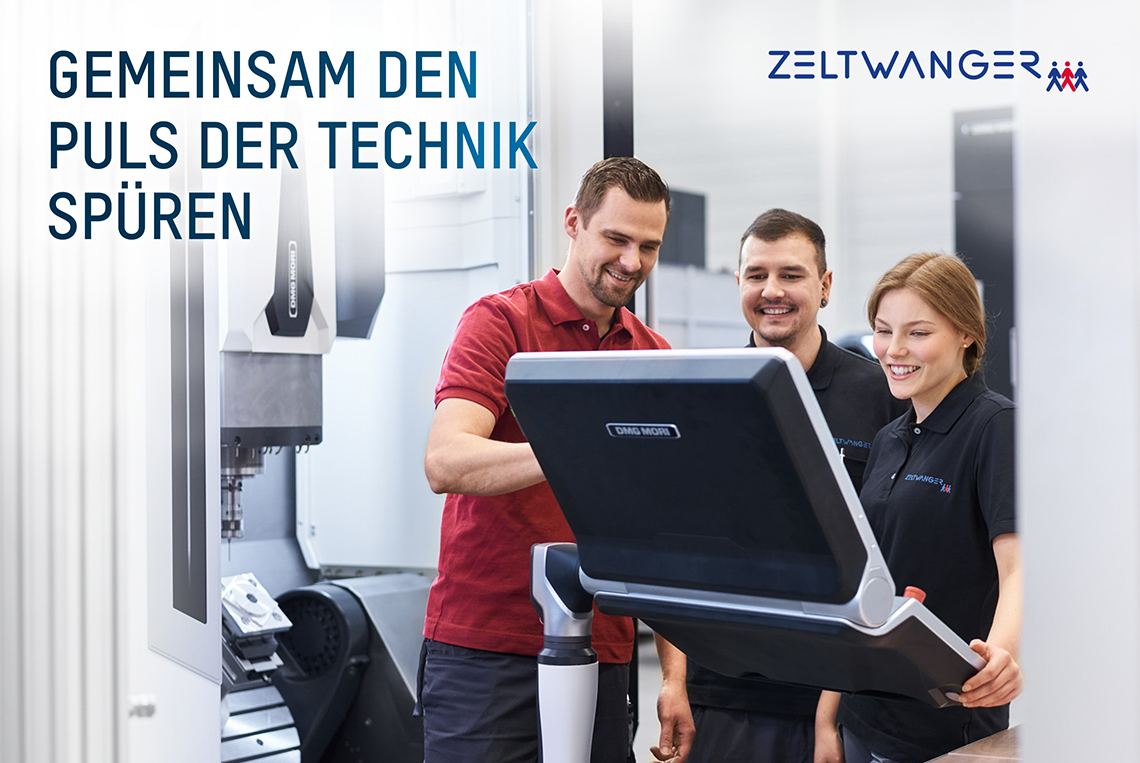 Headerbild ZELTWANGER Holding GmbH - Auszubildender zum Industriemechaniker (m/w/d) - 7746049