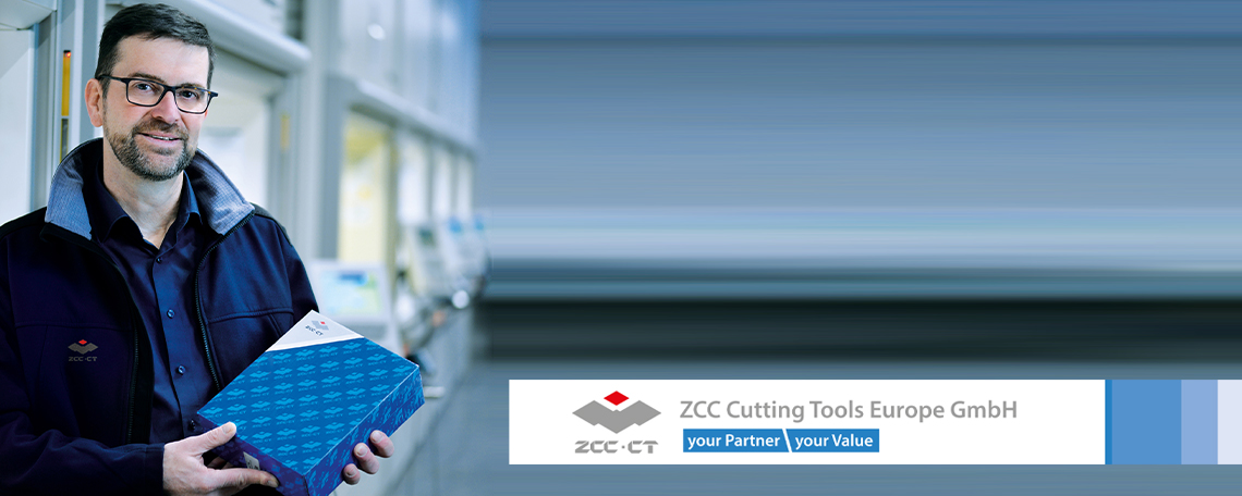 Headerbild ZCC Cutting Tools Europe GmbH - Technischer Außendienstmitarbeiter (m/w/d) - Gebiet Bayern - 7754892