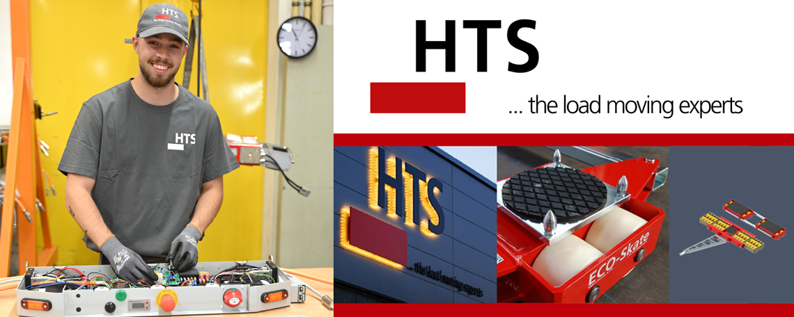 Headerbild HTS Hydraulische Transportsysteme GmbH - Mechatroniker (m/w/d) Montage / Verkabelung angetriebene Fahrwerke und Steuerungen - 7764382