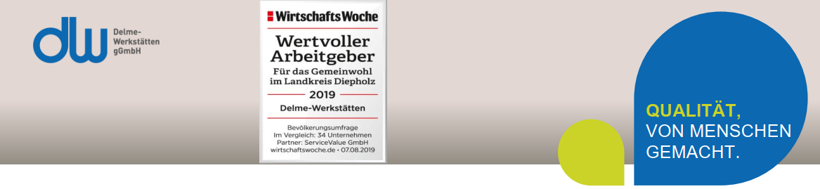 Headerbild Delme-Werkstätten gemeinnützige GmbH - Bilanzbuchhalter:in (w/m/d) - 7765093