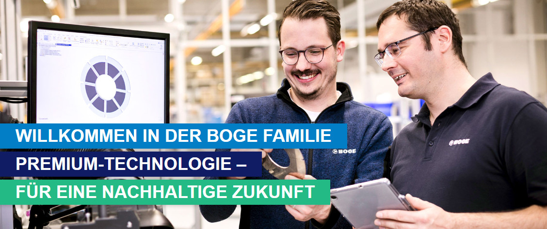 Headerbild BOGE KOMPRESSOREN Otto Boge GmbH & Co. KG - Entwickler / Konstrukteur für die Verdichterentwicklung (m/w/x) - 7766943