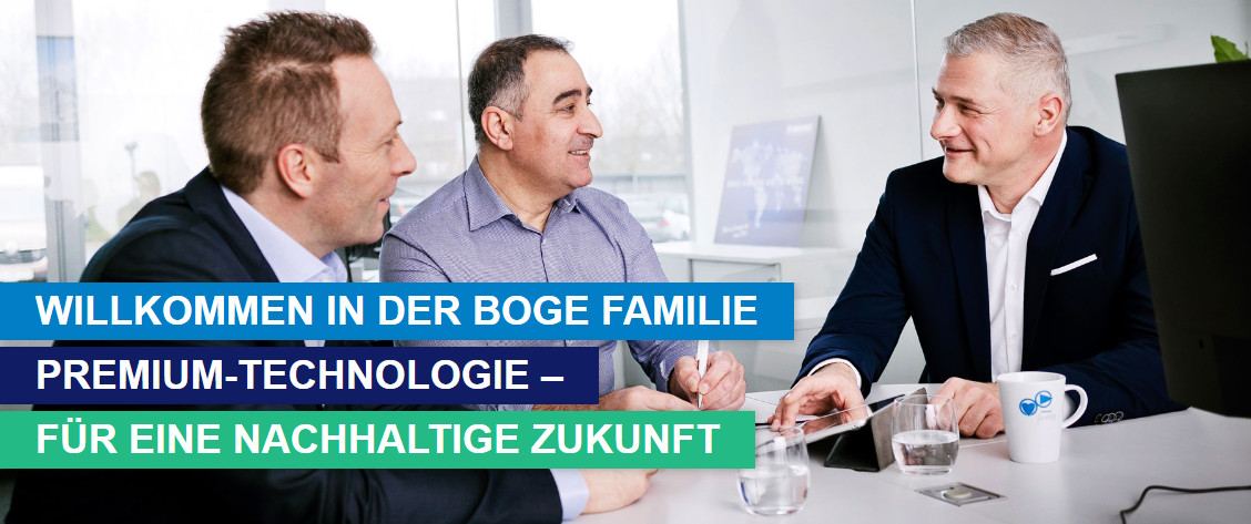 Headerbild BOGE KOMPRESSOREN Otto Boge GmbH & Co. KG - Gebietsverkaufsleiter für die Region Niederbayern (m/w/x) - 7769789