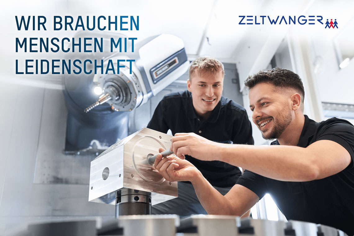 Headerbild ZELTWANGER Maschinenbau GmbH - CNC-Fräser (m/w/d) - 7770998