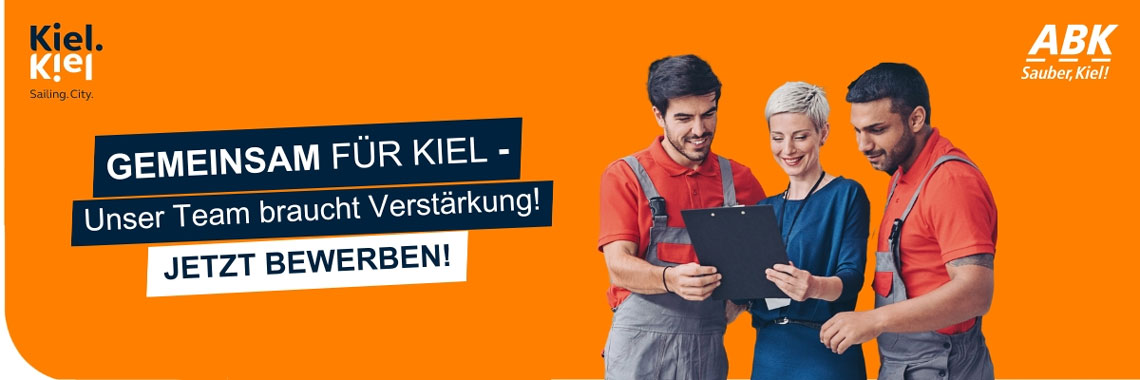 Headerbild Abfallwirtschaftsbetrieb Kiel (ABK) - Abteilungsleiter*in Fahrzeugtechnik - 7772608