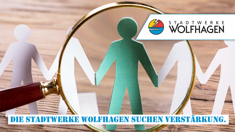 Headerbild Stadtwerke Wolfhagen GmbH - Mitarbeiter(in) im Bereich energiewirtschaftliche Prozesse und Vertrieb (m/w/d) - 7776431